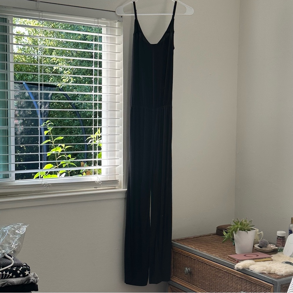 Splendid Black Jersey Jumpsuit XS